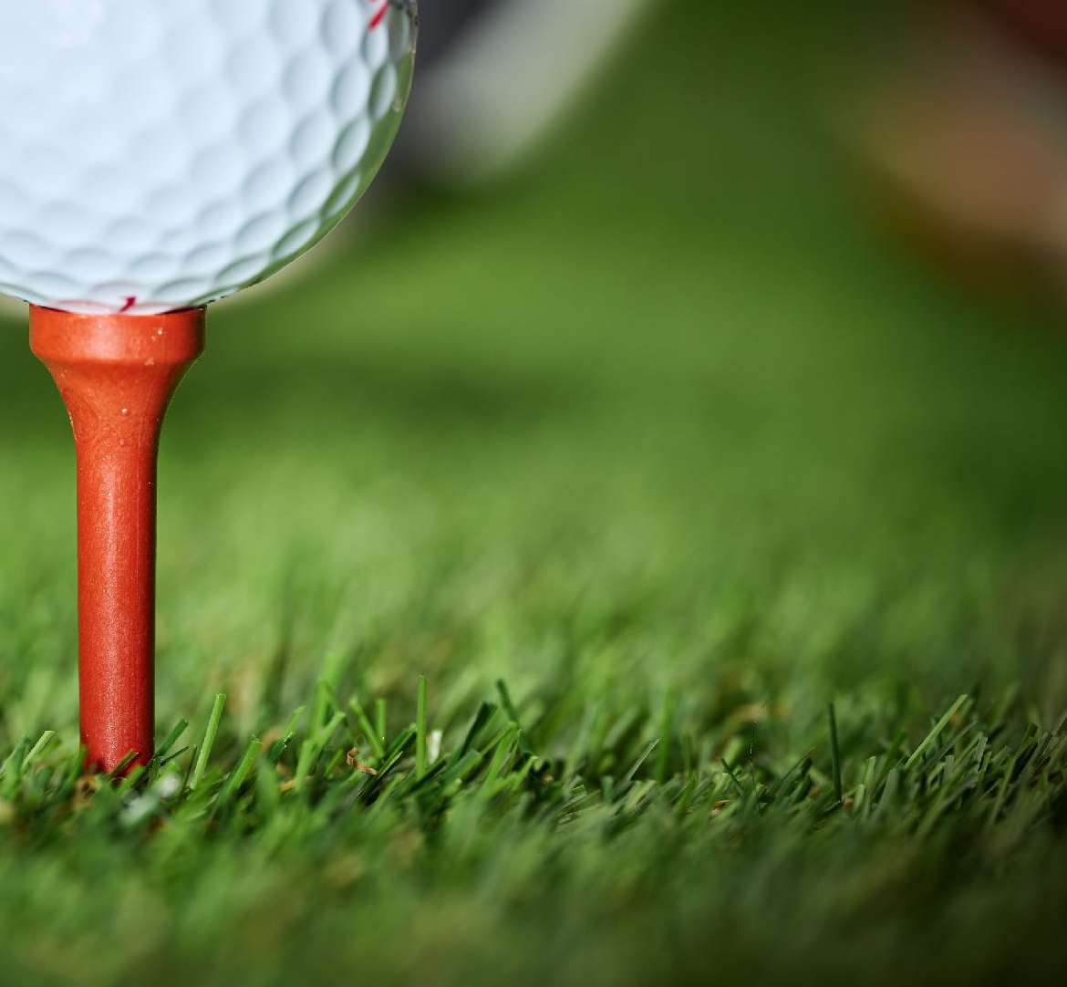 PROclima golf tee on course
